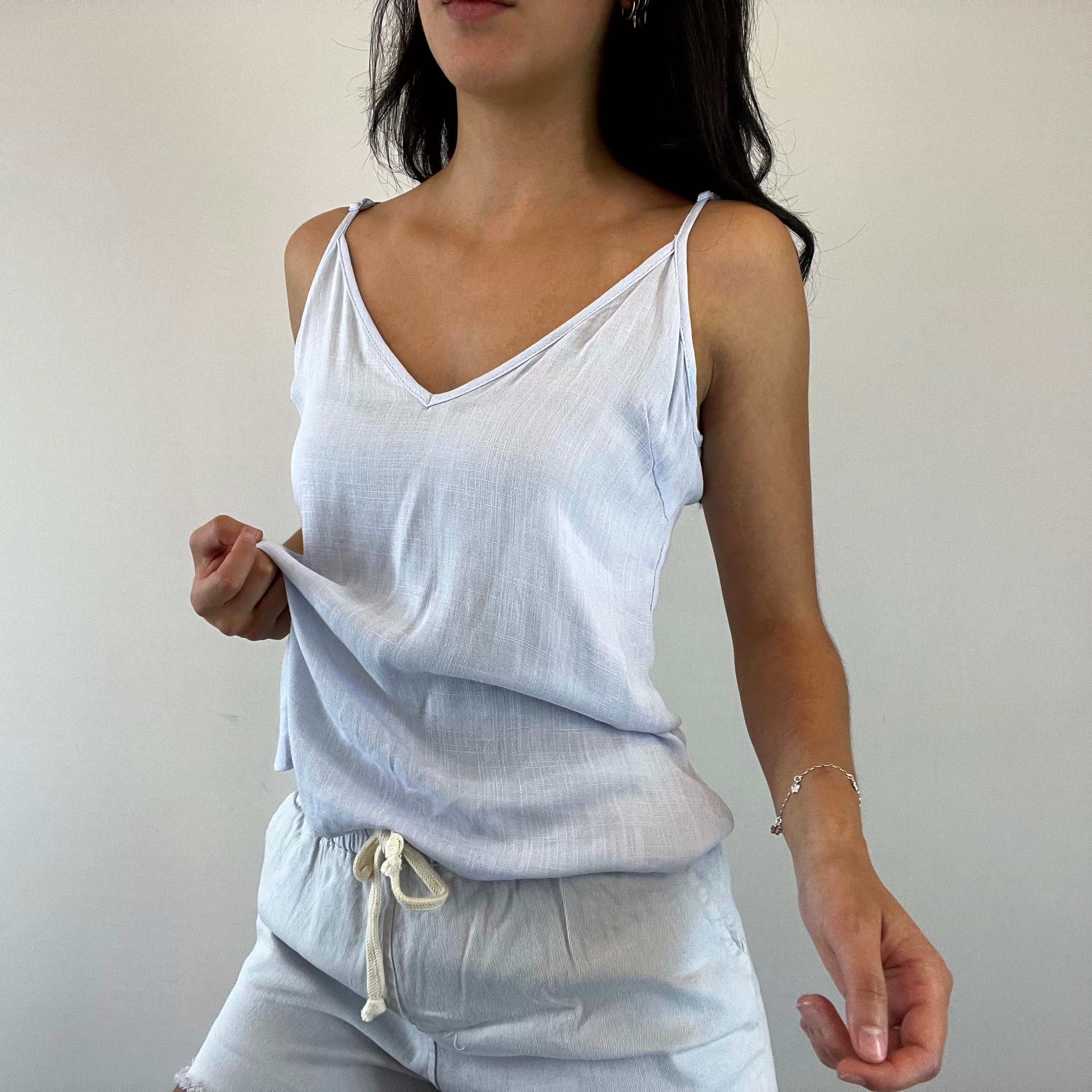 The San Diego Linen Cami